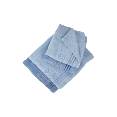 Bild von Carlo Colucci Weiches Frottier-Geschenkset - Blau