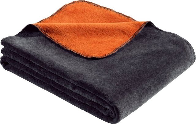 Bild von Wohndecke Wohndecke, LOOKS by Wolfgang Joop, Baumwollmischung Uni