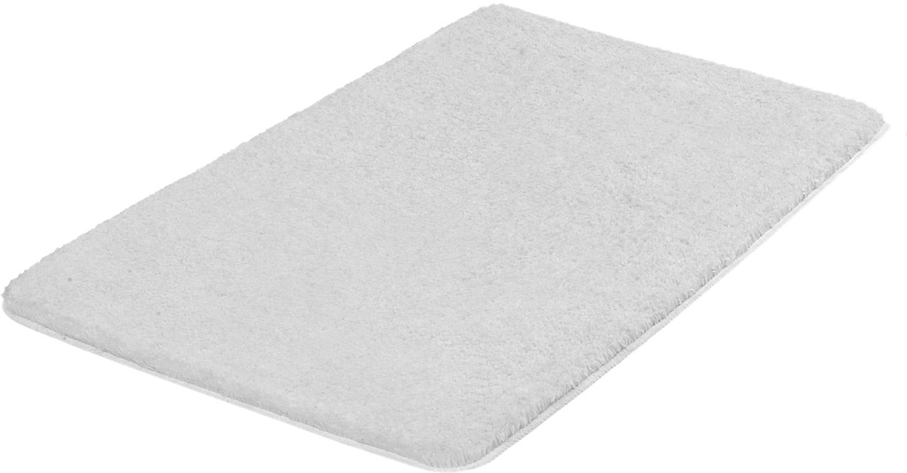 Bild von Kleine Wolke Badematte MEADOW, Silbergrau, 60 x 50 cm, Unifarben, Höhe 30.0 mm, rutschhemmend beschichtet, fußbodenheizungsgeeignet, Polyester, rechteckig