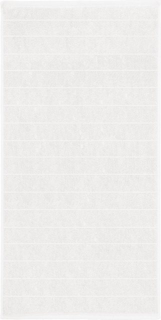 Bild von Kleine Wolke Duschtuch Via, Größe 70/140 cm, Frottier (1-St), Uni Farben, gestreift