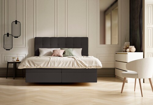 Bild von Schlaraffia Boxspringbett »Aida«, mit GELTEX® Next Topper und 7-Zonen-Tonnentaschen-Federkernmatratze