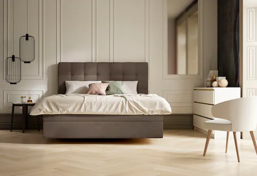 Bild von Schlaraffia Boxspringbett »Aida«, mit GELTEX® Next Topper und 7-Zonen-Tonnentaschen-Federkernmatratze