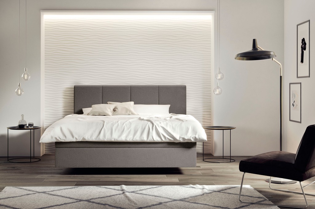 Bild von Schlaraffia Boxspringbett »Saga«, mit GELTEX® Next Topper, Fuß in Schwebeoptik, Kopfteilhöhe 113 cm