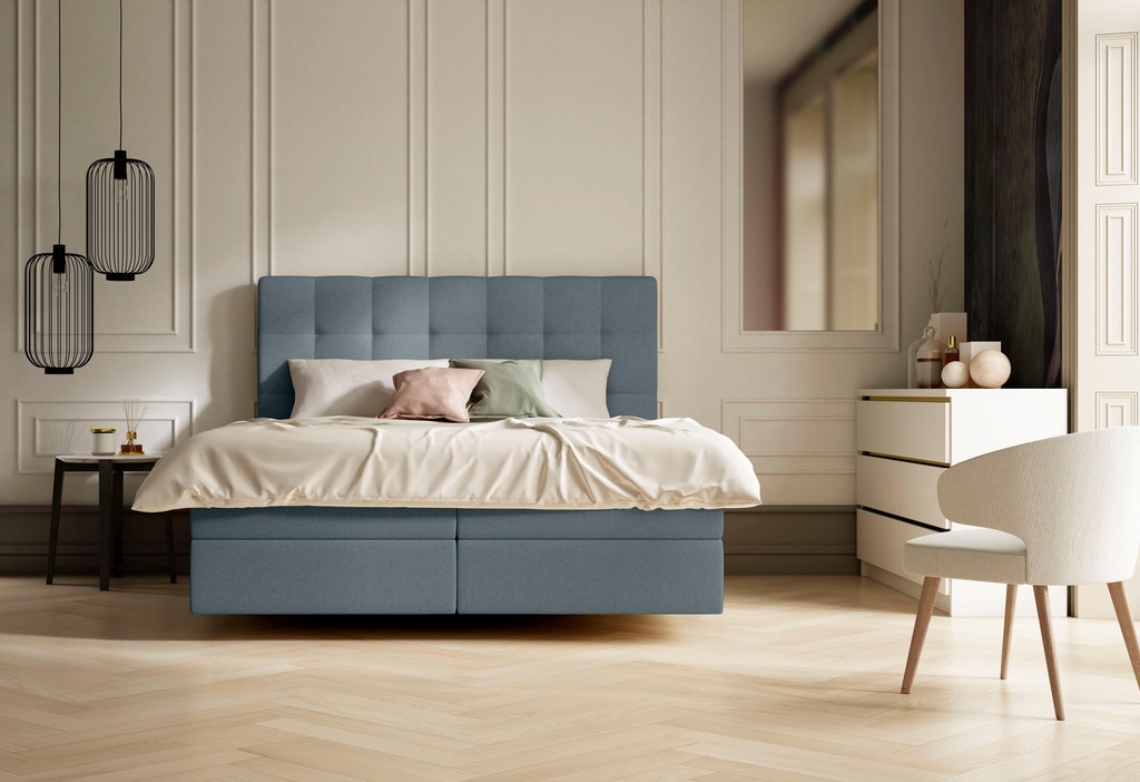 Bild von Schlaraffia Boxspringbett »Aida«, inkl. BULTEX® Topper, Fuß in Schwebeoptik