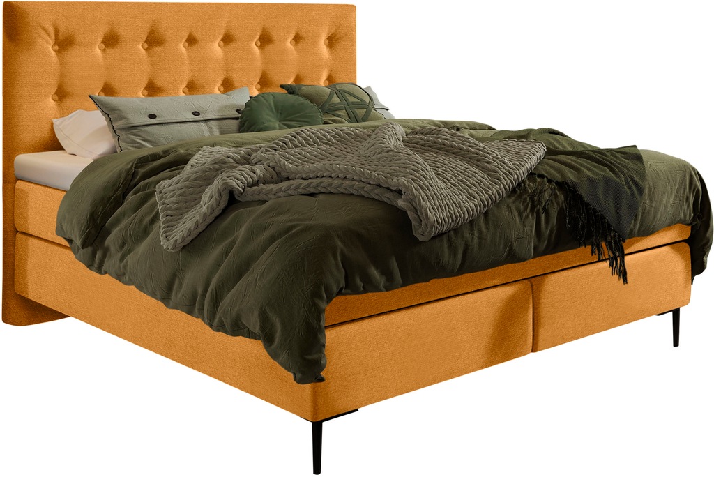 Bild von Schlaraffia Boxspringbett »Everton«, inklusive BULTEX®-Topper, Metallfuß in schwarz