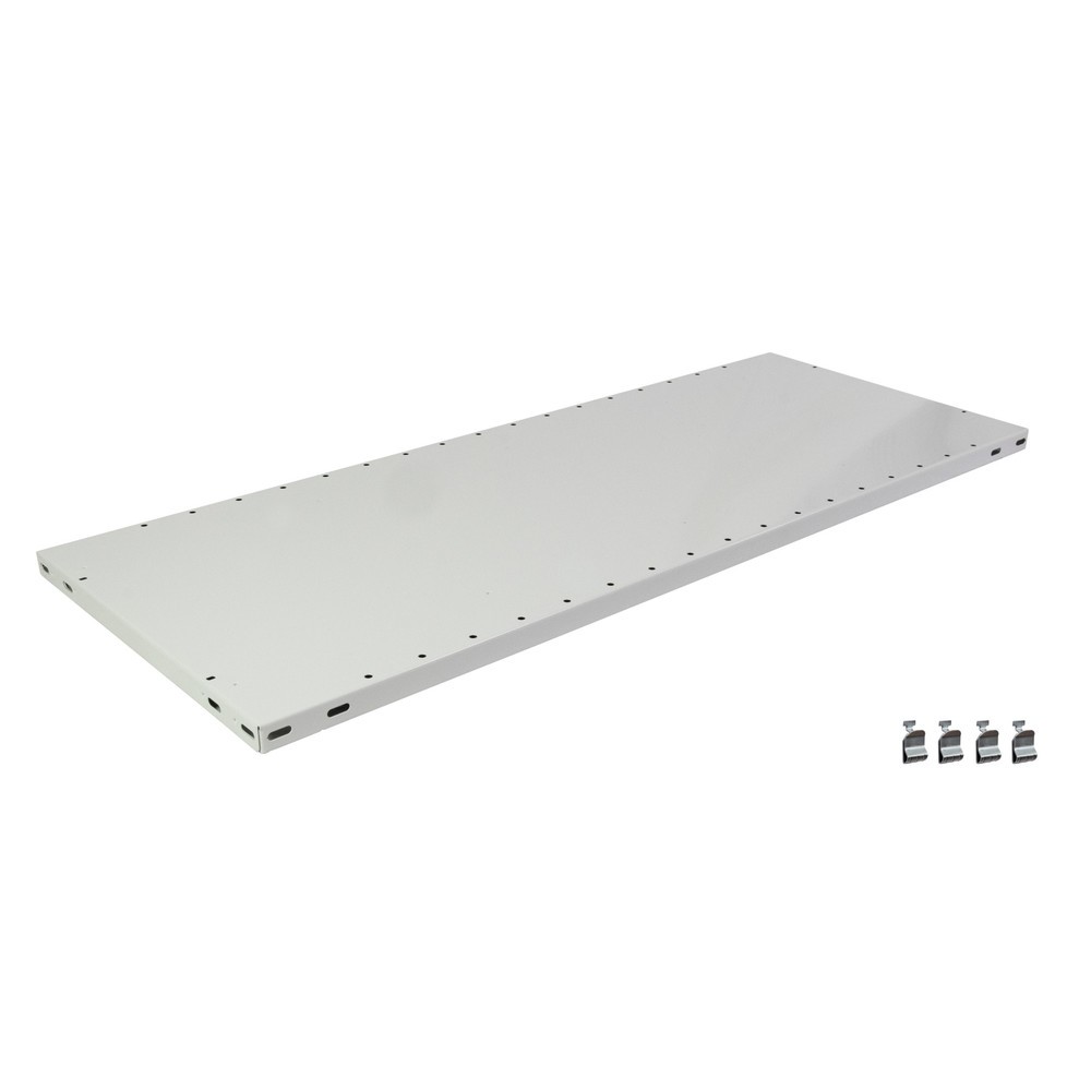 Bild von Fachboden MULTIplus150 für SCHULTE Fachbodenregal, Fachlast 150 kg, lichtgrau, BxT 1.300 x 500 mm