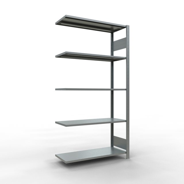 Bild von SCHULTE Lagertechnik Steckregal Anbauregal, Fachbodenregal MULTIplus150, 2000 x 1000 x 400 mm