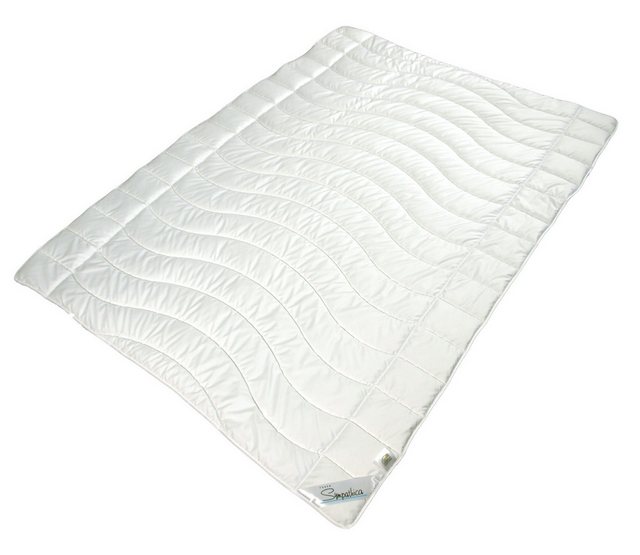 Bild von Sympathica Microfaserbettdecke Sympathica Mikrofaser Leicht-Steppbett Sommerbett Sommerdecke 155x220, Füllung: 580g silikonisierte, spiralgekräuselte Hohlfaser 100%