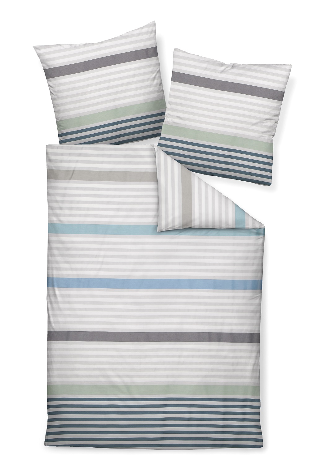 Bild von Janine Design Mako-Satin Bettwäsche J.D. 87042-06 1 Bettbezug 240 x 220 cm + 2 Kissenbezüge 80 x 80 cm