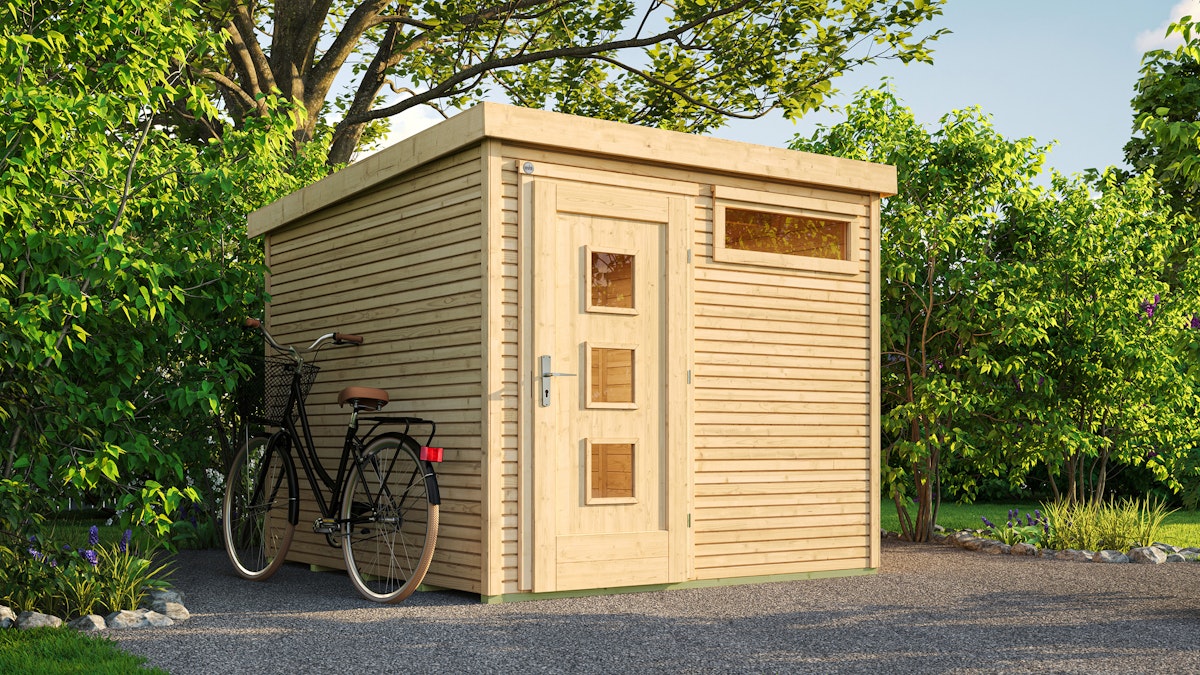 Bild von Komfort-Gartenhaus 171 wekaLine