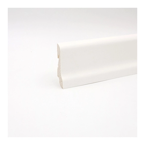 Bild von Sockelleiste Clipfix A Starkfolie Weiß 21 x 60 x 2500 mm – Der perfekte Abschluss für jeden Boden