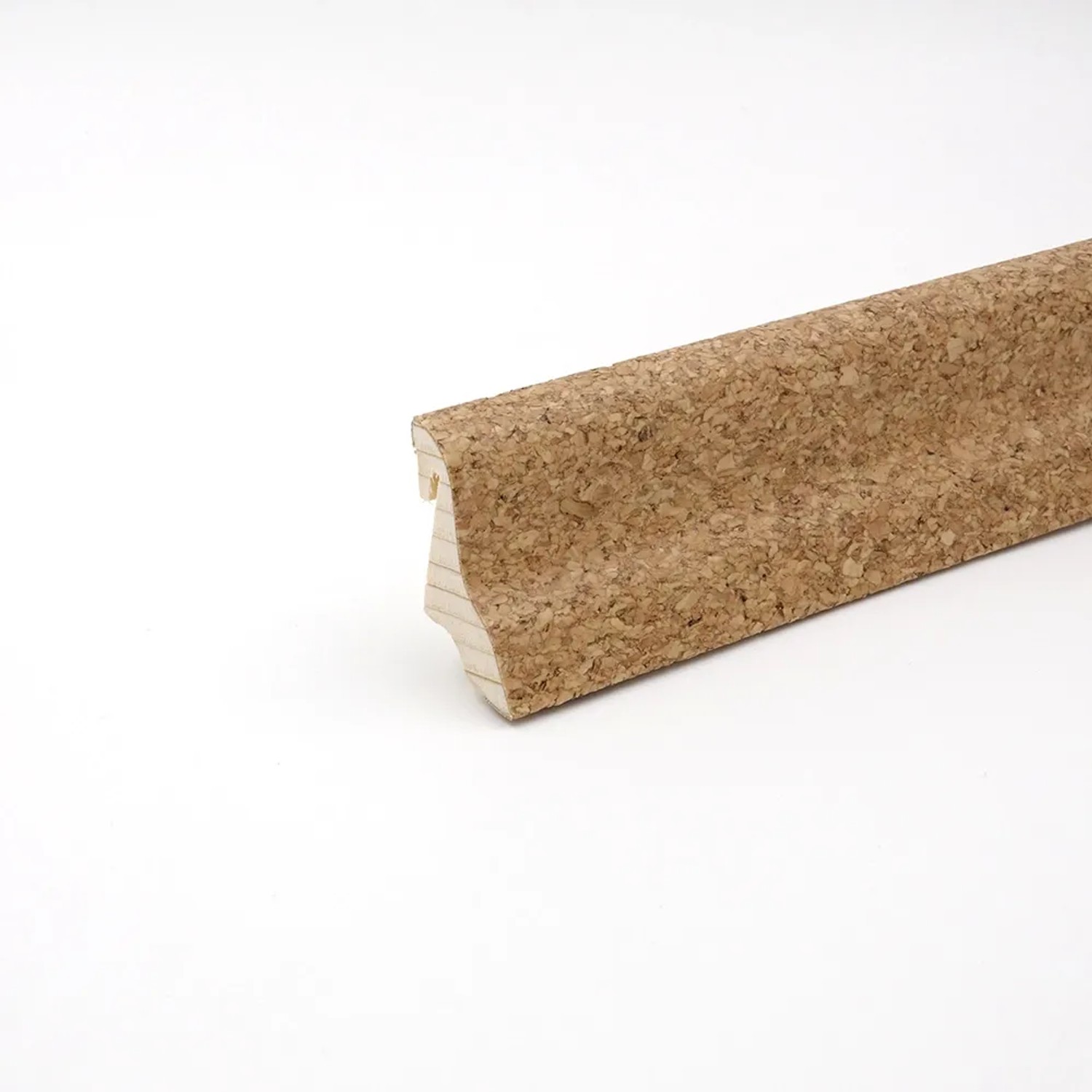 Bild von Sockelleiste Clipfix A furniert Kork fein 22 x 40 x 2500 mm