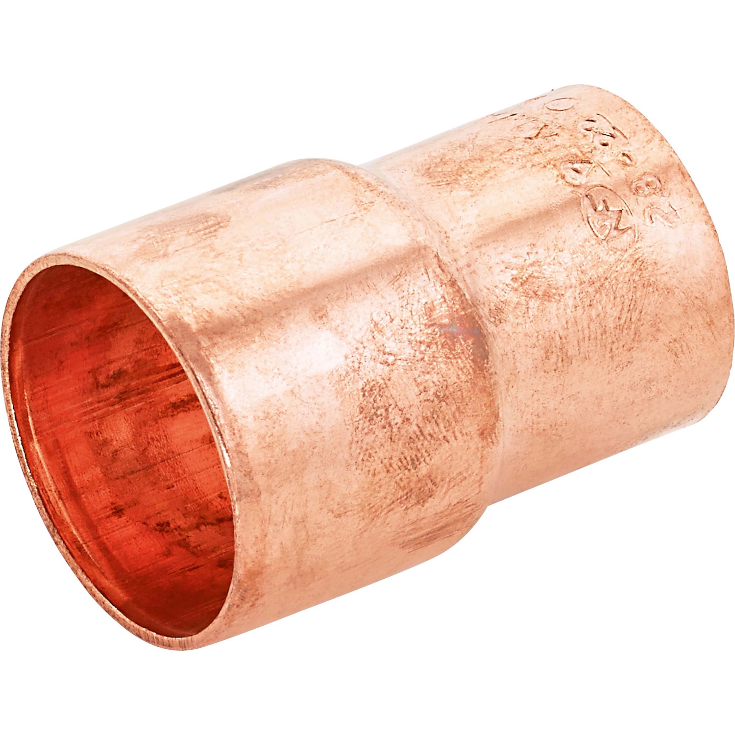 Bild von Löt-Reduziernippel Ø 22 mm x Ø 28 mm Kupfer