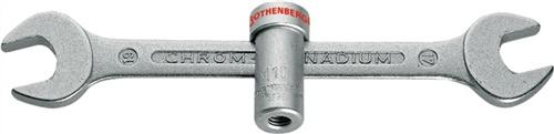 Bild von Expressschlüssel L.220mm, SW 17x19mm M10 verchr.ROTHENBERGER