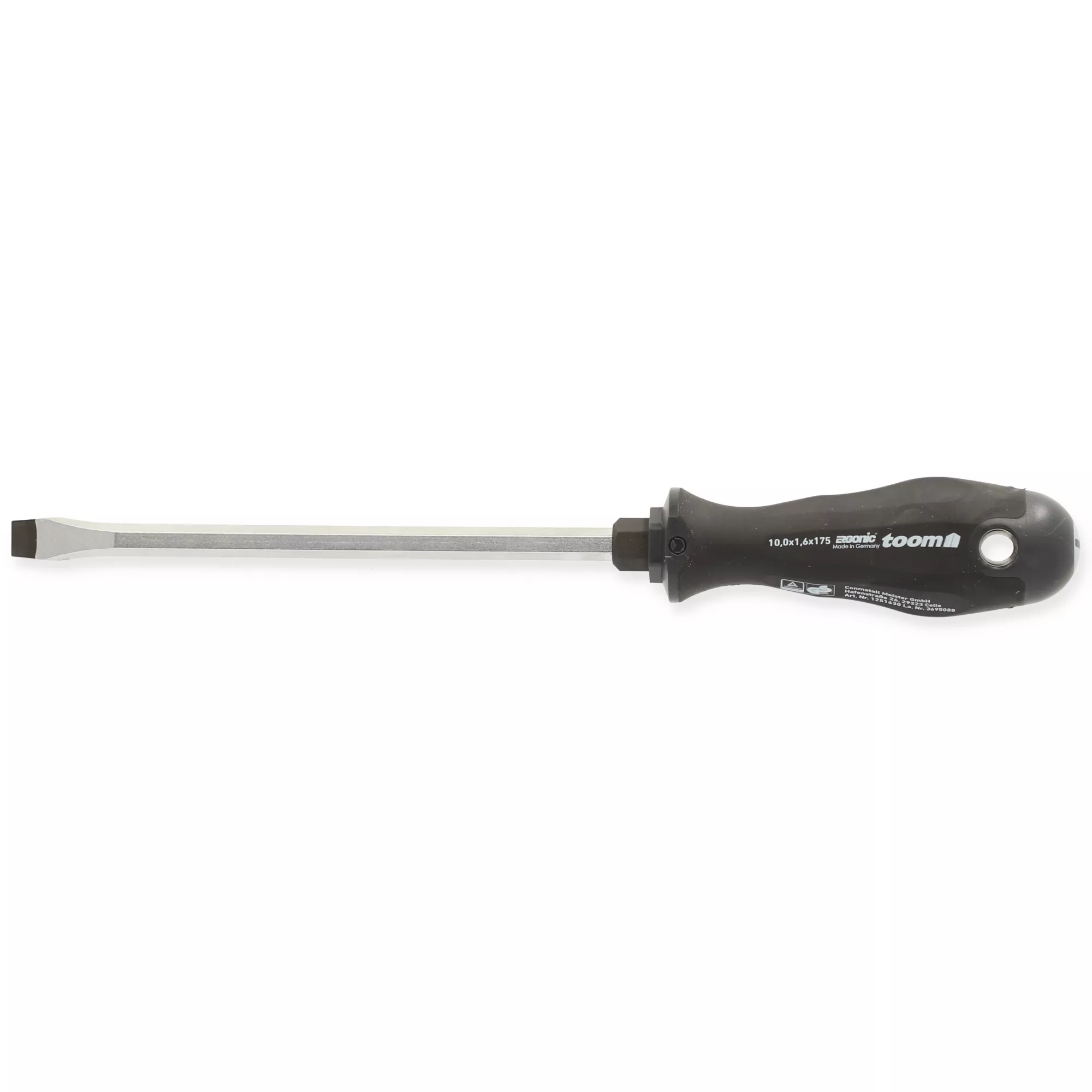Bild von toom Schraubendreher SL 10 x 1,6 x 175 mm