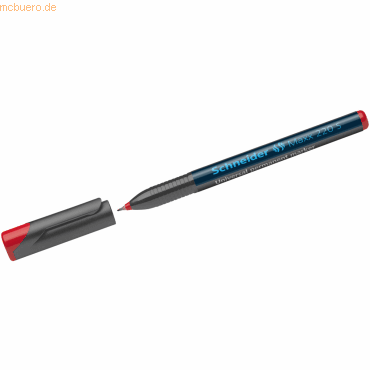 Bild von Schneider, Marker, OHP-Marker Maxx permanent (Rot/Grau, 0.40 mm, 1 x)
