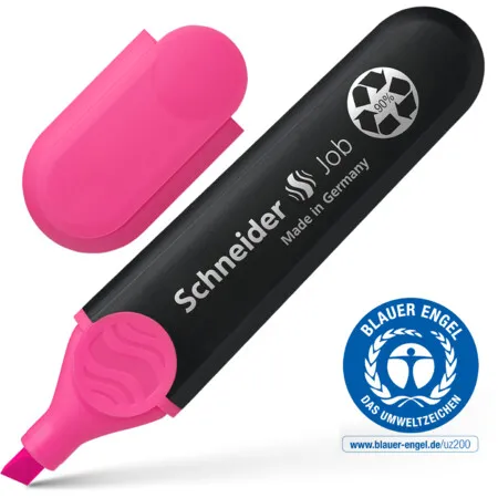Bild von Schneider Textmarker Job pink, Keilspitze 1+5mm