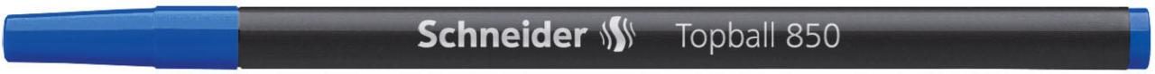 Bild von Schneider Permanentmarker Gelschreiber Tintenrollermine Topball 8503 0,5mm blau