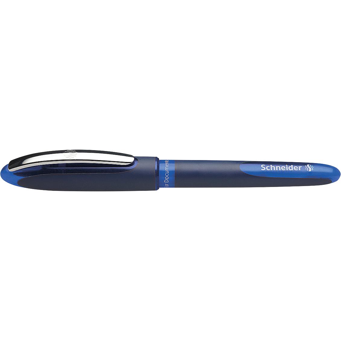 Bild von 2x Schneider, Schreibstifte, Tintenroller One Business, 10 Stück (Blau, 10 x)