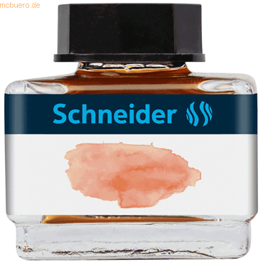 Bild von Schneider, Ersatzpatrone, Tintenglas 15ml Pastell apricot (Nachfülleinheit)