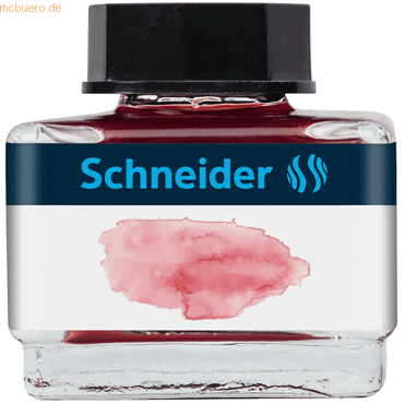 Bild von Schneider, Ersatzpatrone, Tintenglas 15ml Pastell blush (Nachfülleinheit)