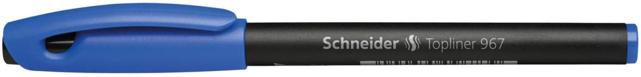 Bild von Schneider, Schreibstifte, Fineliner 967 (Blau, 10 x)