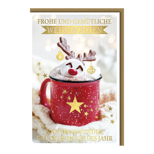 Bild von Verlag Dominique Weihnachtskarte mit edlem Design