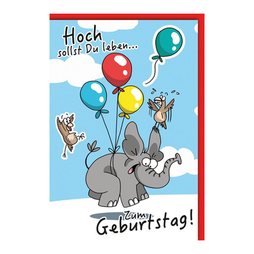 Bild von Verlag Dominique Grußkarten - Glückwunschkarte für Geburtstage