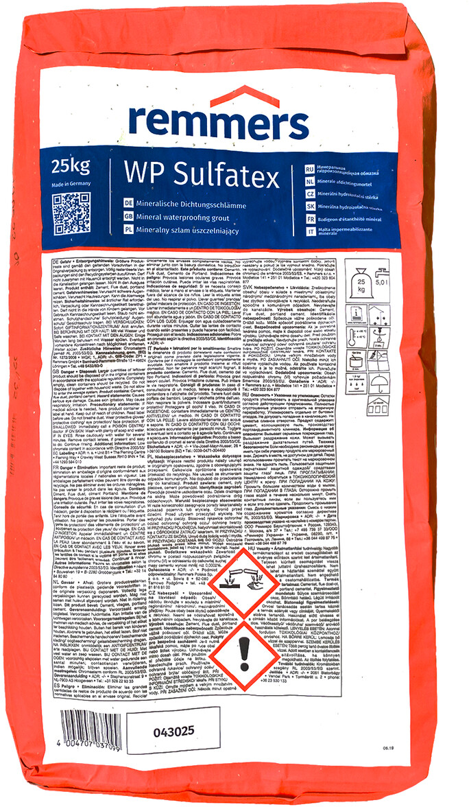Bild von Remmers Mörtel WP Sulfatex