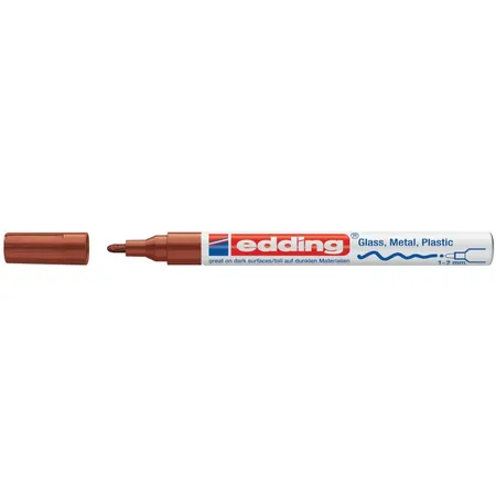 Bild von edding 751 Lackmarker 1.0 - 2.0 mm Braun