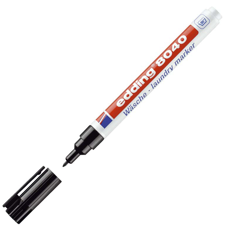 Bild von Edding, Marker, 8040 (Schwarz, 1 mm, 1 x)