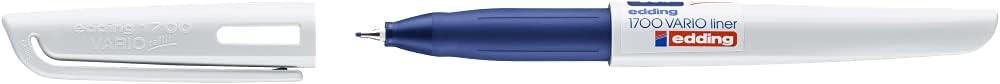 Bild von edding 1700 VARIO Fineliner - rot - 1 Stift - feine Rundspitze 0,5 mm - mit Griffzone für bequemes und angenehmes Schreiben - präzises Schreiben und Unterschreiben auf Papieroberflächen