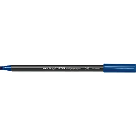 Bild von edding Kalligraphie-Stift Kalligrafie Stift 5 mm edding 1255, (Stück, 1-tlg., 1 Kalligrafie Stift - Fasermaler Edding 1255), Fasermaler Schönschreibstift