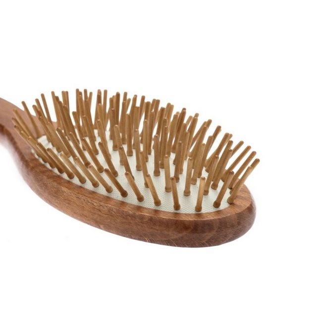 Bild von Gebrüder Nippes GmbH & Co. KG Haarbürste Holzstift-Bürsten, alles aus Buchenholz