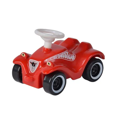 Bild von BIG 800055975 - BIG Mini-Bobby-Car-Classic, rot, Miniaturmodell mit Rückziehfunktion, 1 Stück, 45x70x50mm