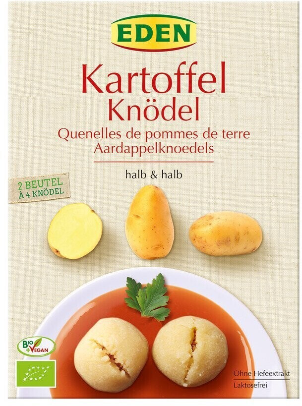 Bild von EDEN Bio-Kartoffel-Knödel, Trockenmischung, halb und halb, 230 g