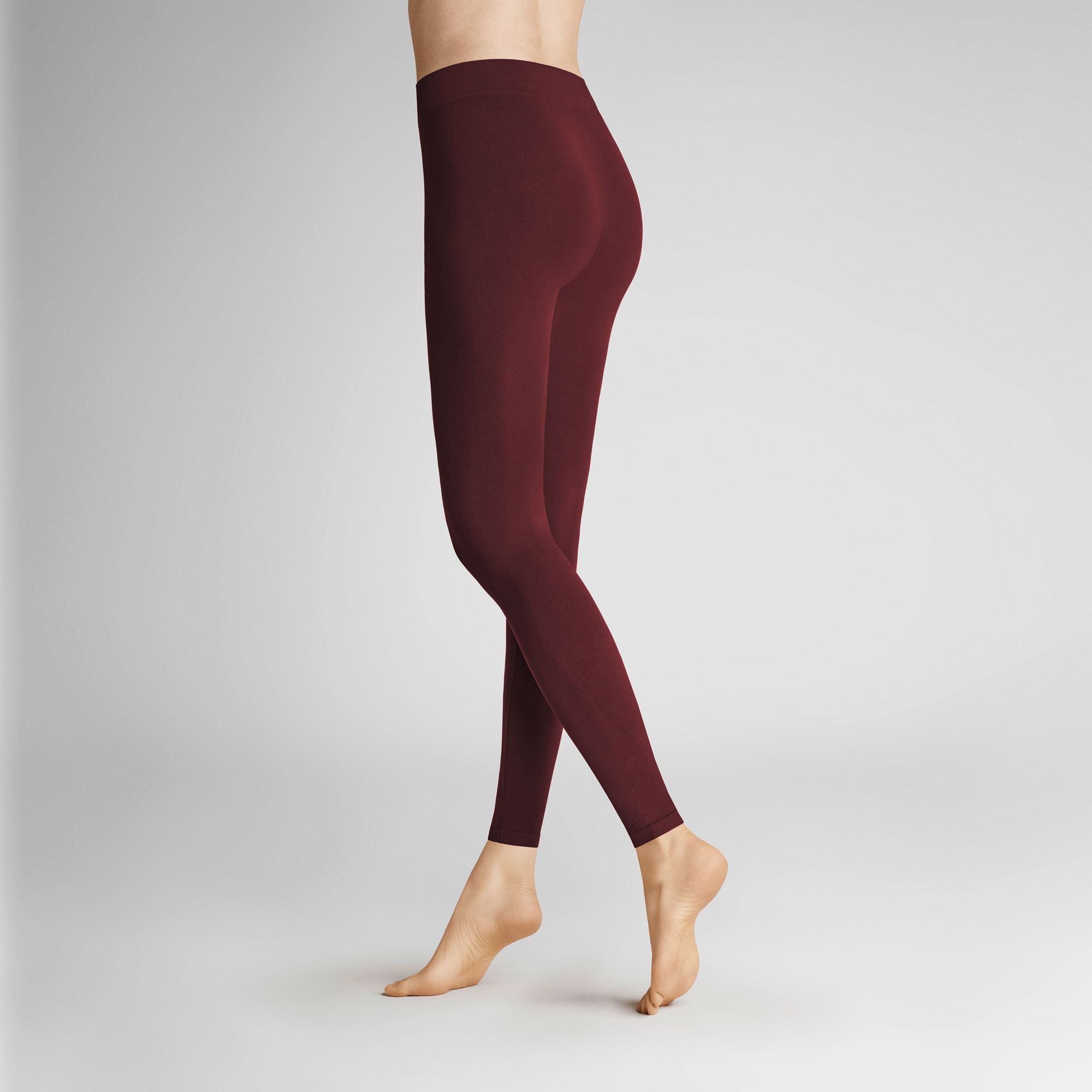 Bild von HUDSON Damen Seamless - M-L - Leggings in perfekter blickdichter Optik - Deep Red 0540 (Rot)
