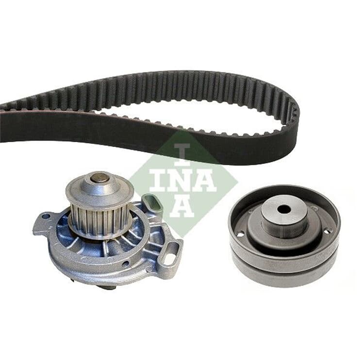 Bild von INA 530 0153 30 Wasserpumpe + Zahnriemensatz Wasserpumpe + Zahnriemenkit mit Wasserpumpe 26,5 VOLKSWAGEN: TRANSPORTER 4 Bus, Transporter 4