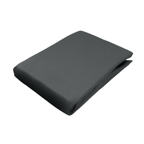 Bild von Dormisette Bio-Spannbettlaken Jersey Anthrazit, 180 x 200 - 200 x 200 cm