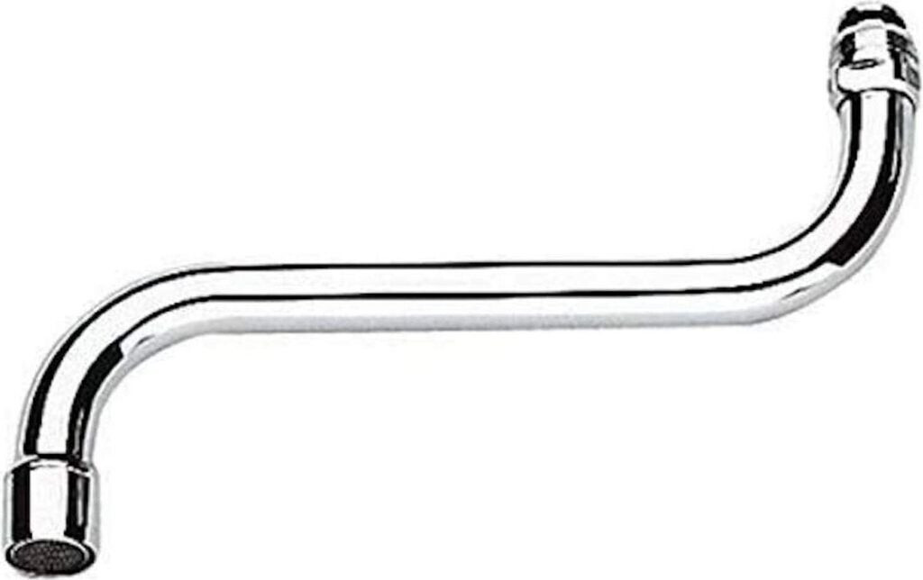 Bild von Grohe Rohrauslauf 13051 Ausladung 200mm schwenkbar M22x1 chrom, 13051000 13051000