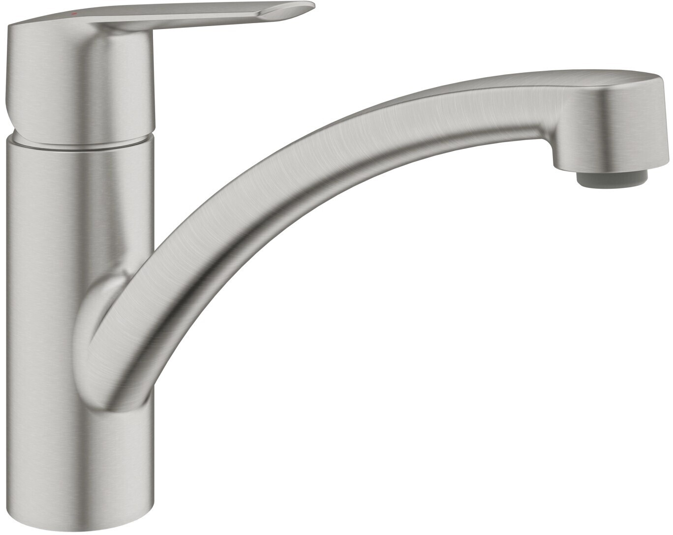 Bild von Grohe QuickFix Spültischarmatur Start Supersteel mit niedrigem Auslauf