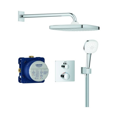 Bild von GROHE Unterputz-Duschsystem Grohtherm 34871: Eleganz und Funktionalität vereint