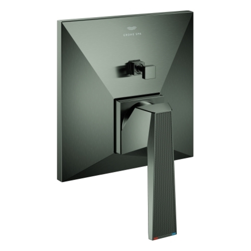 Bild von Grohe Allure Brilliant Private Collection Einhand-Wannenbatterie, Rändelstruktur, Unterputzmontage, 24425AL0