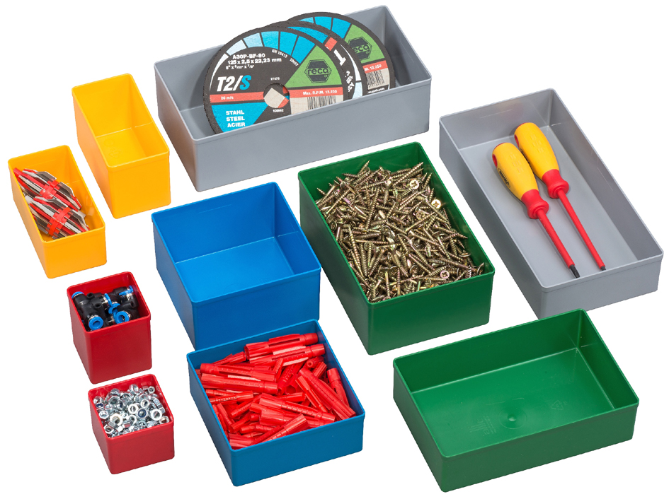 Bild von allit Einsatzbox EuroPlus Insert 45/5, Größe: 5, grau