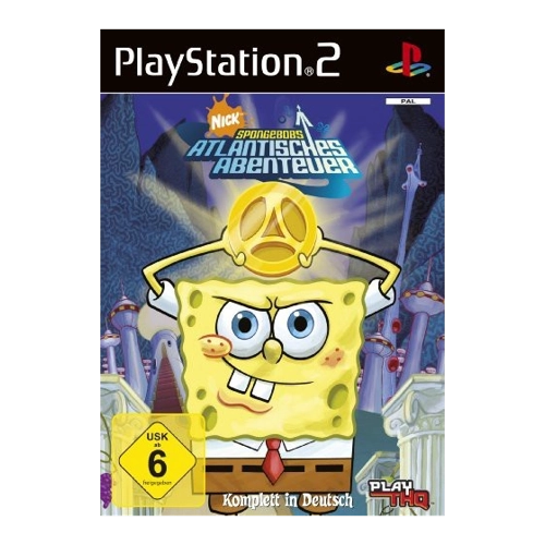 Bild von SpongeBob's Atlantisches Abenteuer für PS2 - Ein Unterwasser-Jump'n'Run!