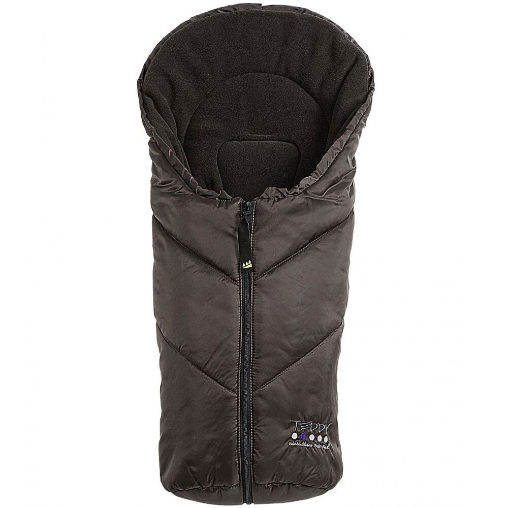 Bild von Odenwälder Fahrradhelm Odenwälder Fußsack für Babyschale Teddy P5 schoko