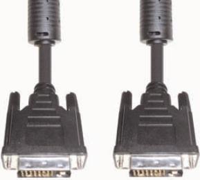 Bild von E+P DVI 2/10 10m DVI-D DVI-D Schwarz DVI-Kabel (10 m, DVI), Video Kabel