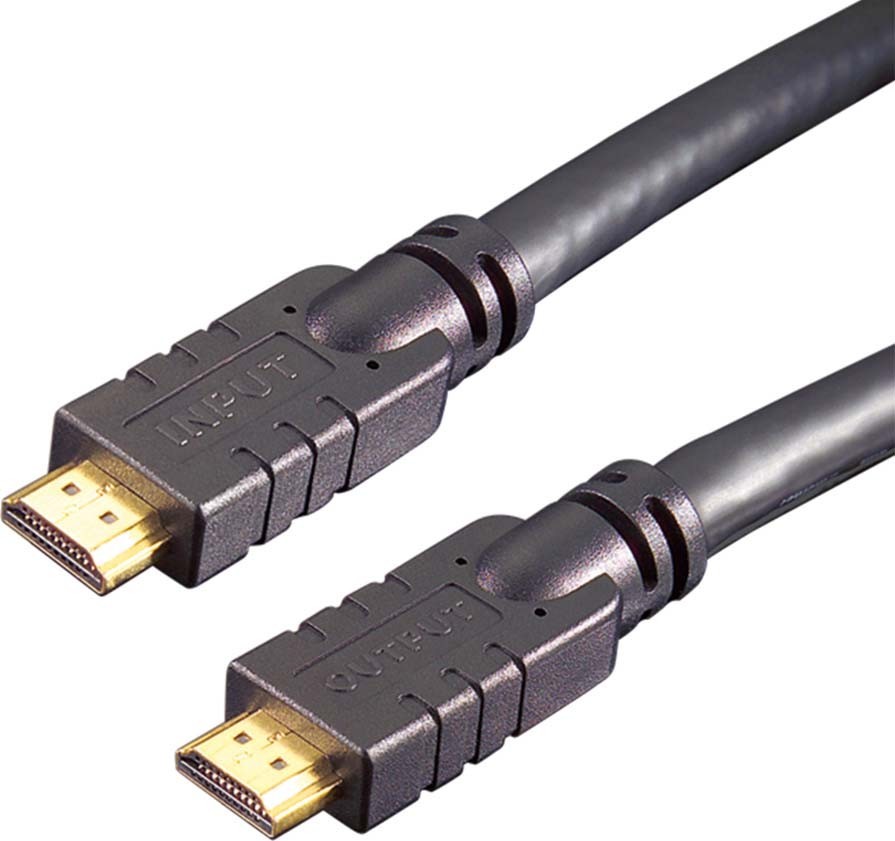 Bild von E+P HDMI/HDMI 20m 20m HDMI HDMI Schwarz HDMI-Kabel (20 m, HDMI), Video Kabel