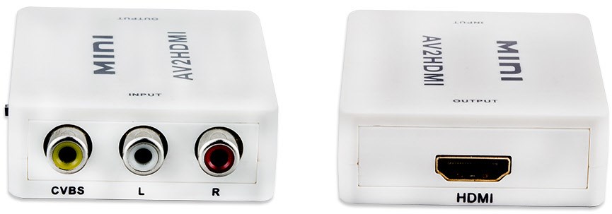 Bild von E+P HDK 3 AV zu HDMI Wandler 3xCinch-Eingang + 1x HDMI Ausgang, Switch Box