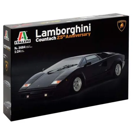 Bild von Italeri Modellbausatz Italeri 1:24 Lamborghini Countach 25th Anniv.